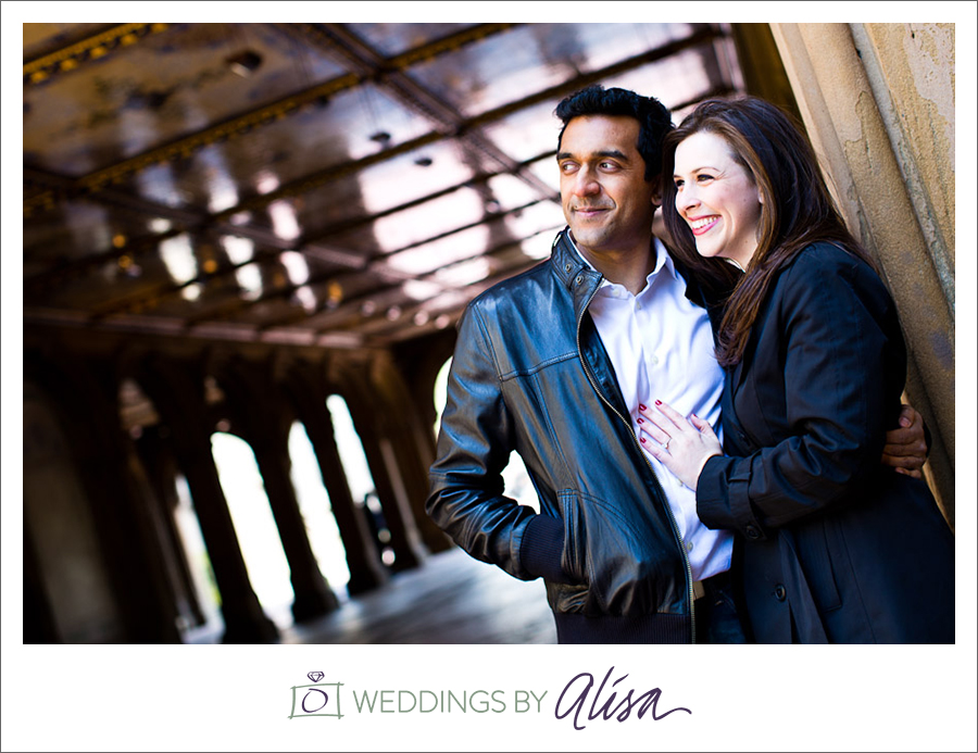 Bethesda Terrace NYC Engagement Photography