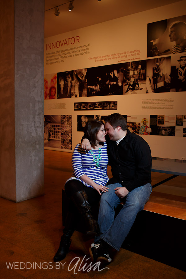 Wedding Reception at the Warhol Museum in Pittsburgh