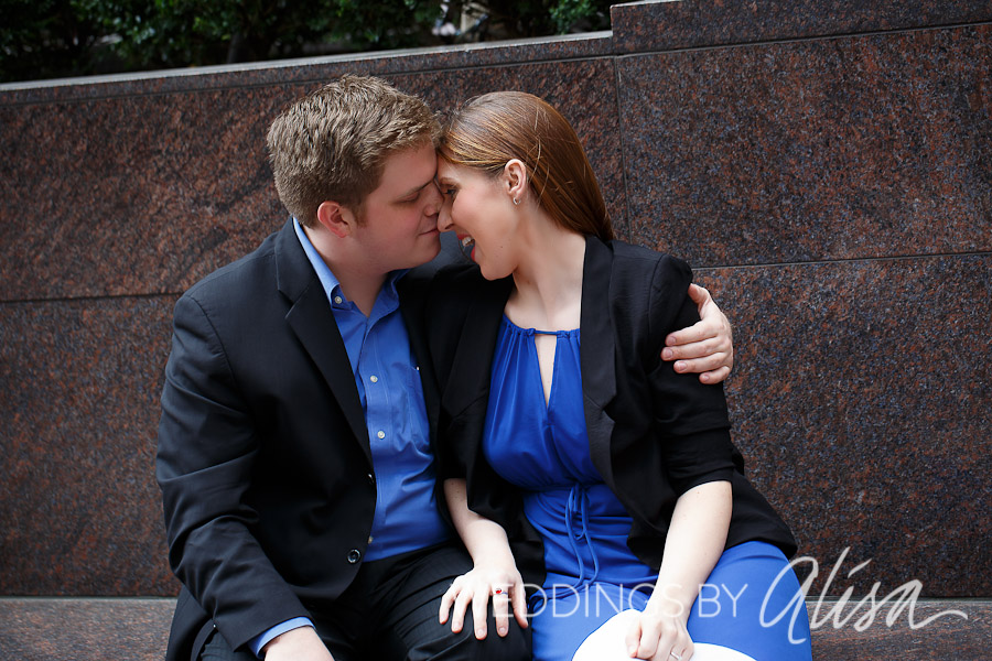 Downtown Pittsburgh Engagement Photos