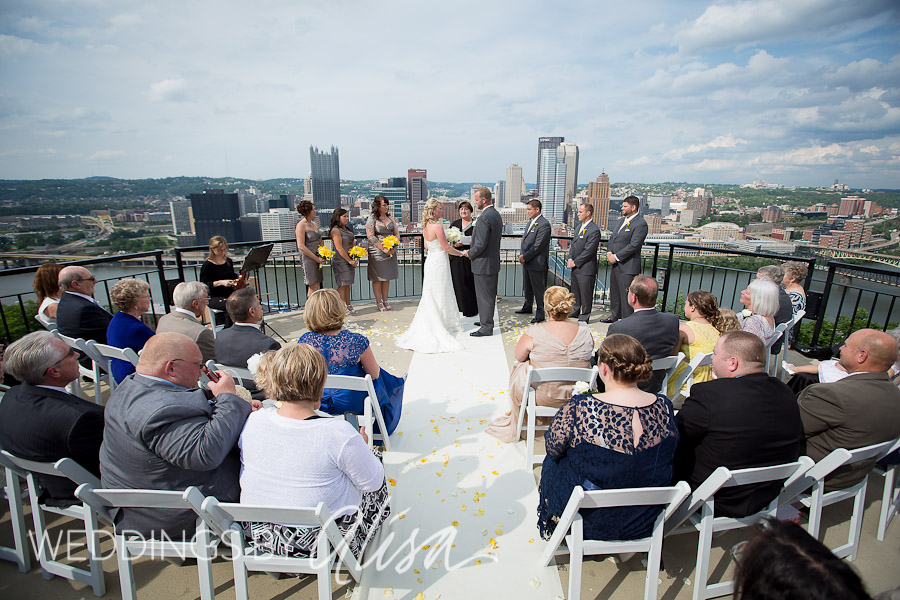 JAMES AND JENNIFER’S WEDDING ON MT. WASHINGTON AND RECEPTION AT THE