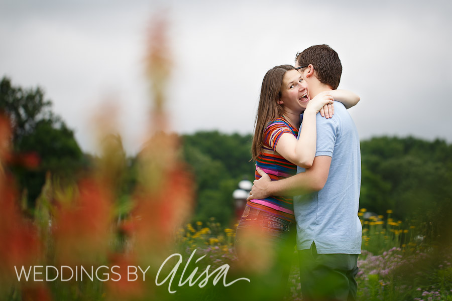 Engagement sessions at Phipps Conservatory in Pittsburgh