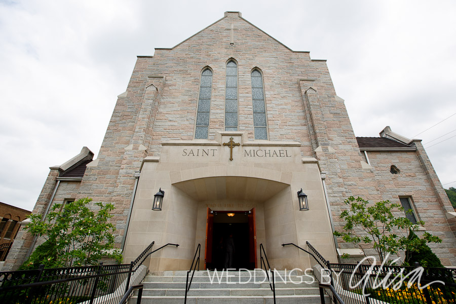 CARA & JEREMY’S WEDDING AT ST. MICHAEL’S PARISH AND RECEPTION AT THE