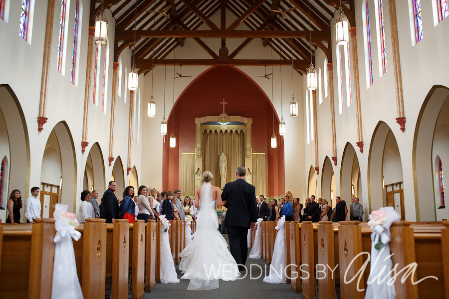 CARA & JEREMY’S WEDDING AT ST. MICHAEL’S PARISH AND RECEPTION AT THE