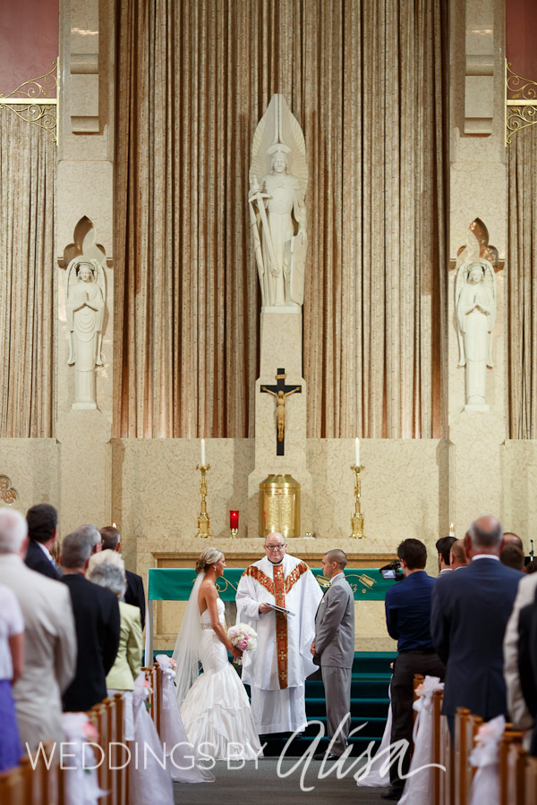 CARA & JEREMY’S WEDDING AT ST. MICHAEL’S PARISH AND RECEPTION AT THE