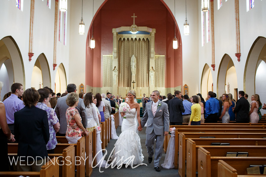 CARA & JEREMY’S WEDDING AT ST. MICHAEL’S PARISH AND RECEPTION AT THE