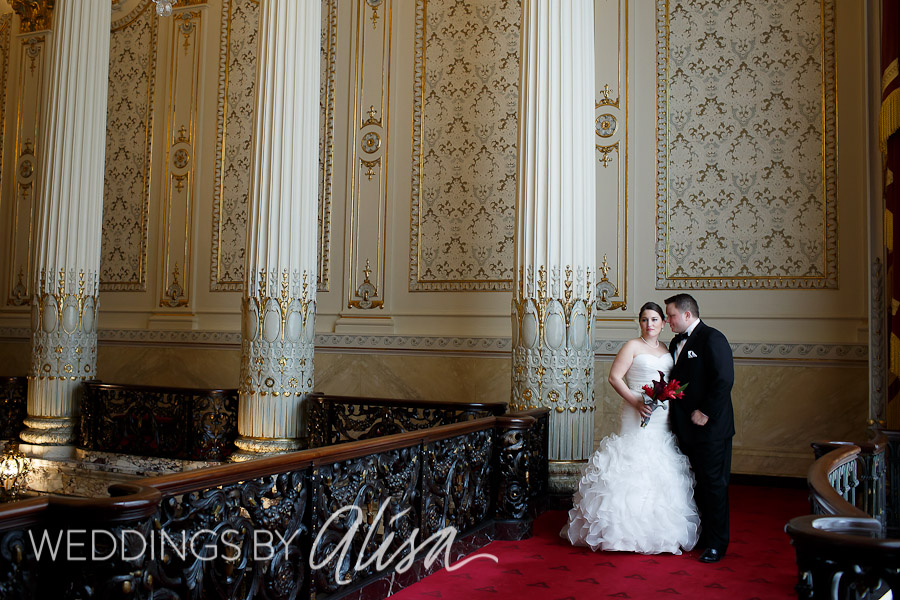 Wedding Ceremony at Heinz Hall in Pittsburgh