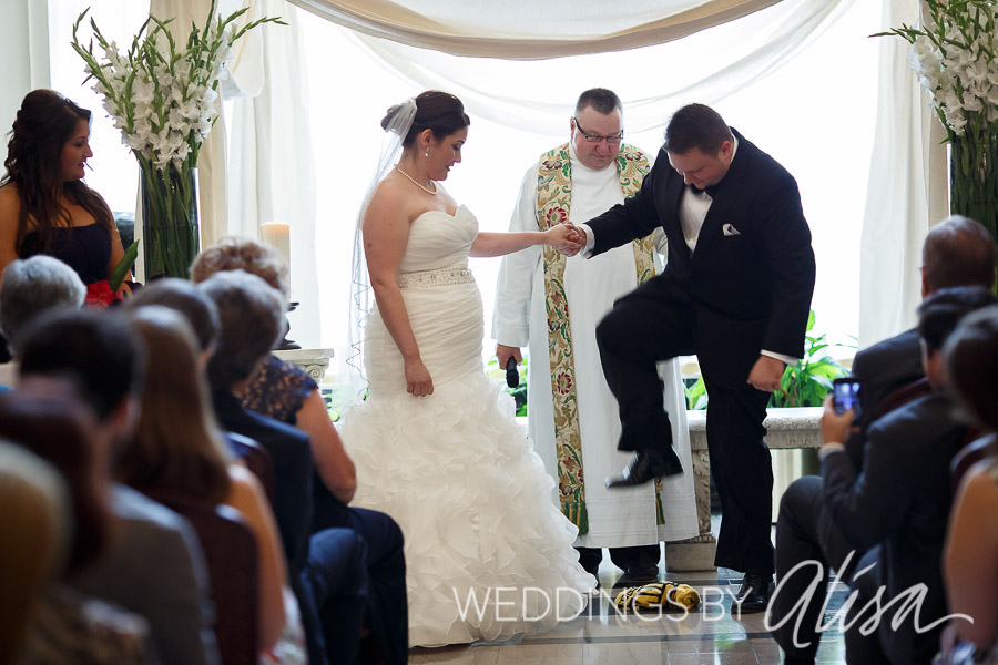 Bride and Groom Portraits at Heinz Hall