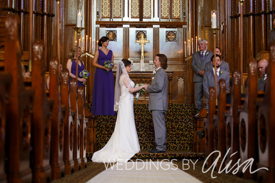 Grand Hall at the Priory Wedding Reception
