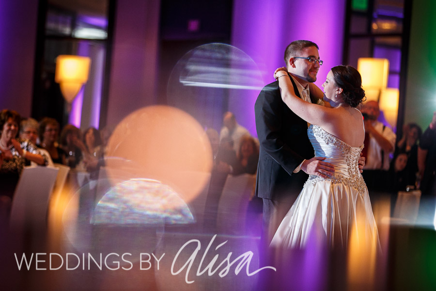Wedding receptions at the Westin Convention Center Hotel in Pittsburgh