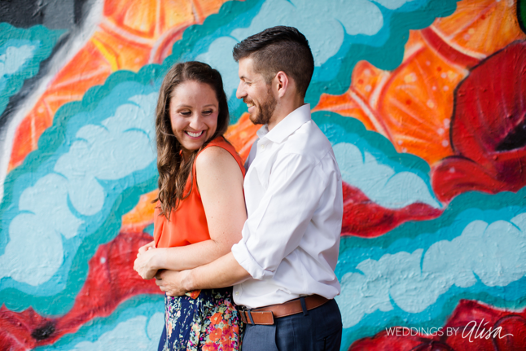 Graffiti Engagement Photos